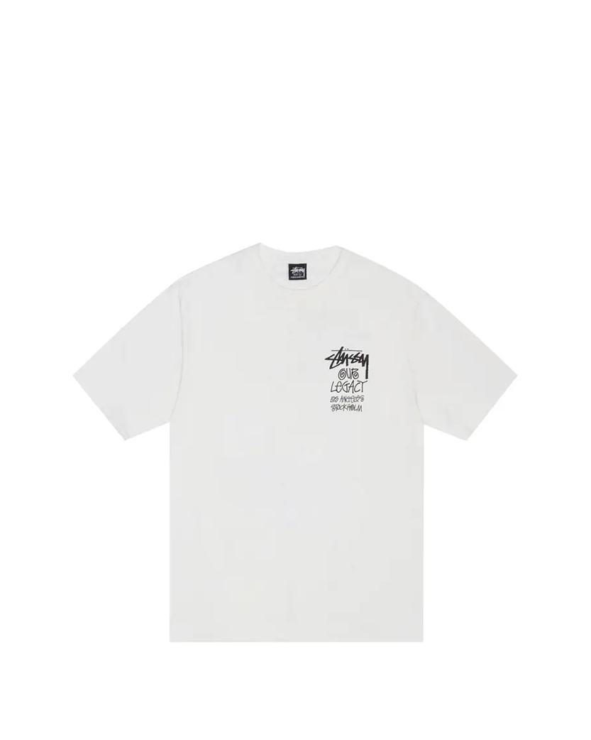 STUSSY x Our Legacy Surfman Pigment Dyed Tee Natural