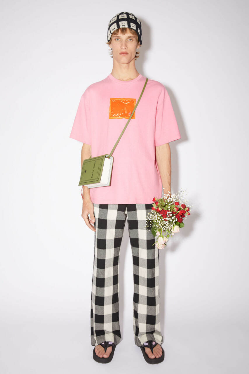 Acne Studios Inflatable Patch T-Shirt Bubblegum Pink