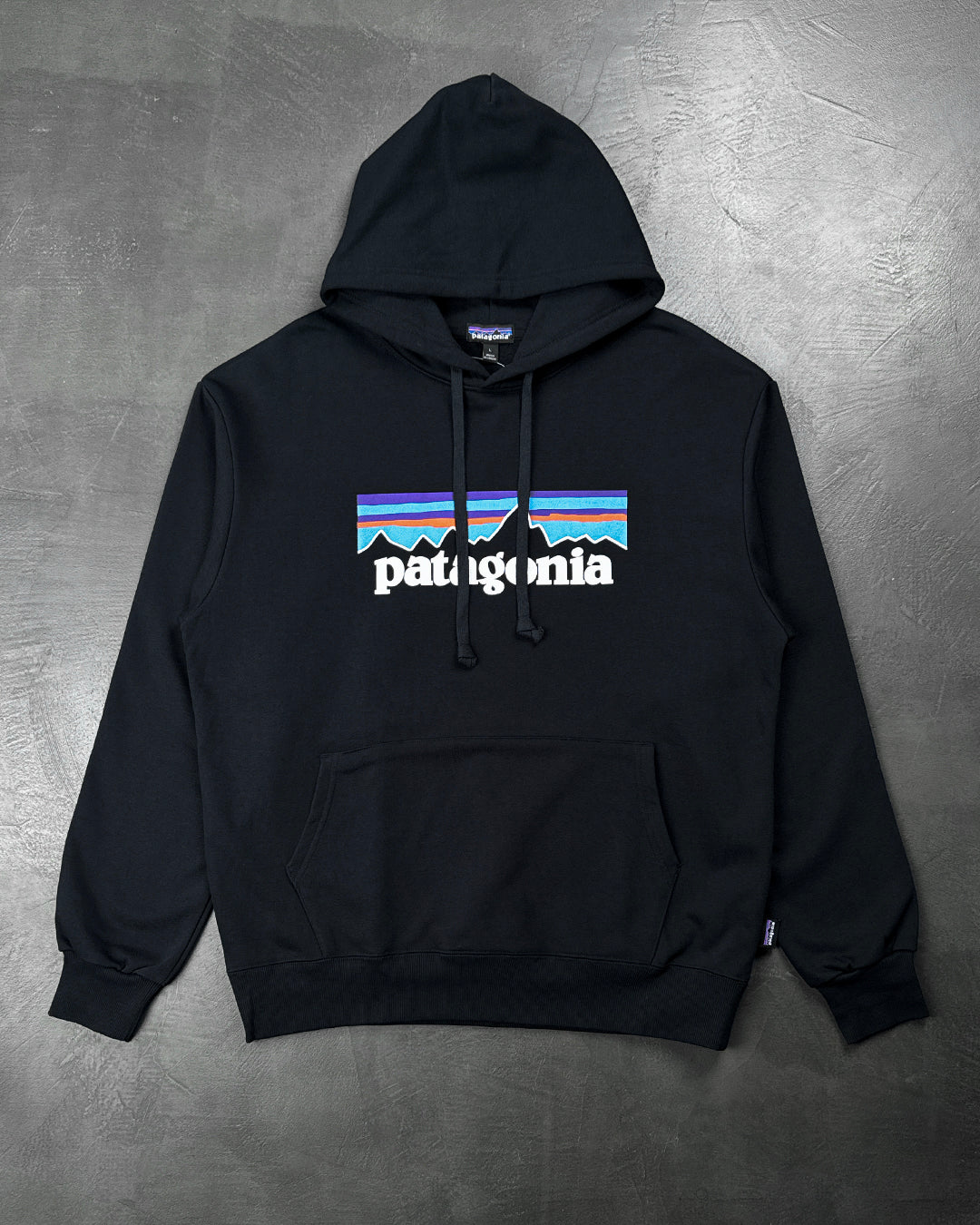 Patagonia P-6 Logo Uprisal Hoody Black