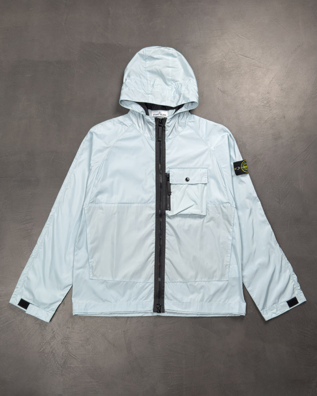 43122 Micro Reps Jacket Aqua Grey SI0211-AQGY