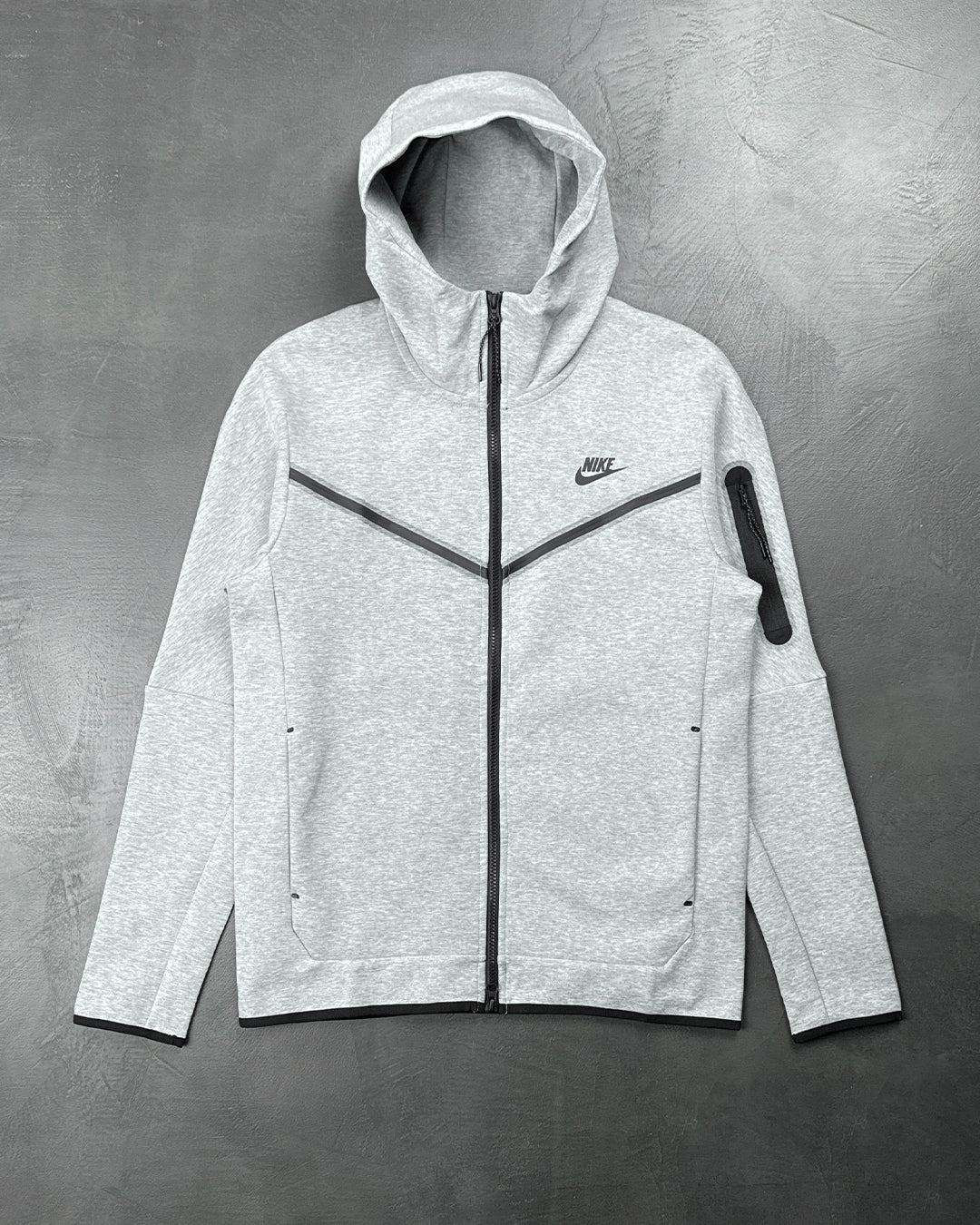 Nike NSW Tech Fleece Zip Hoodie Grey