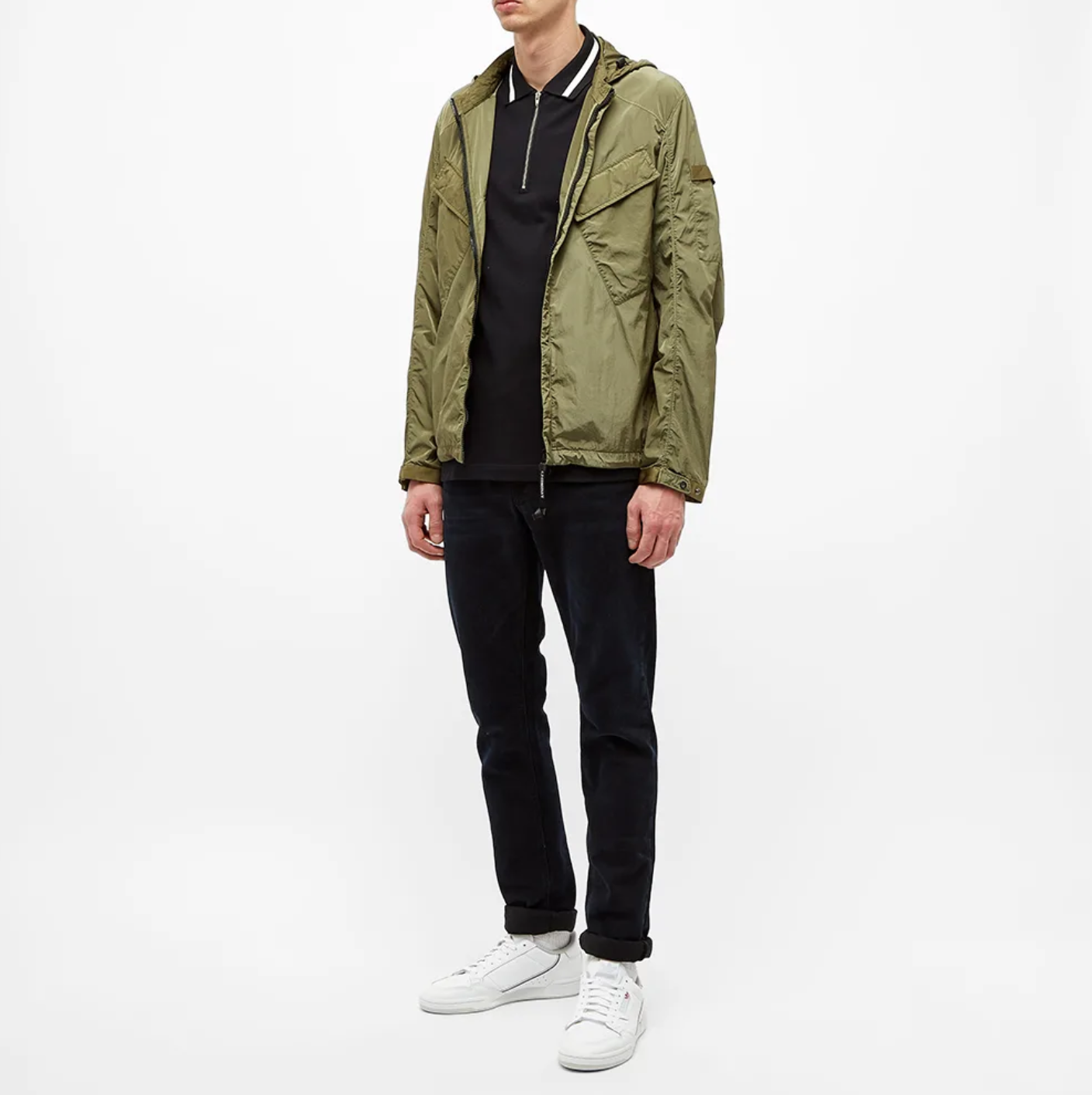 Куртка C.P. Company Hooded Google Zip Overshirt Burnt Olive - UNIFORM