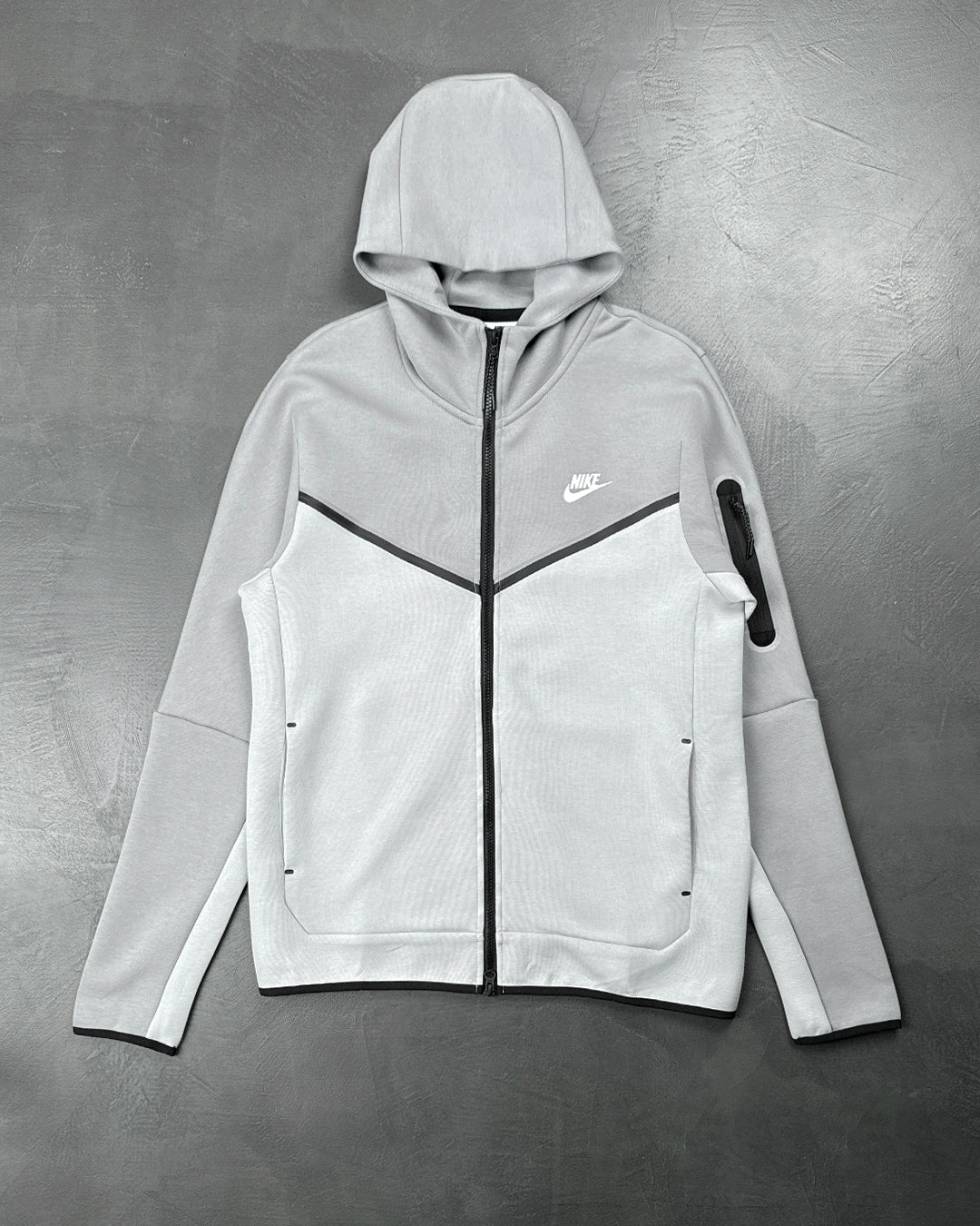 Nike NSW Tech Fleece Zip Hoodie Particle Grey