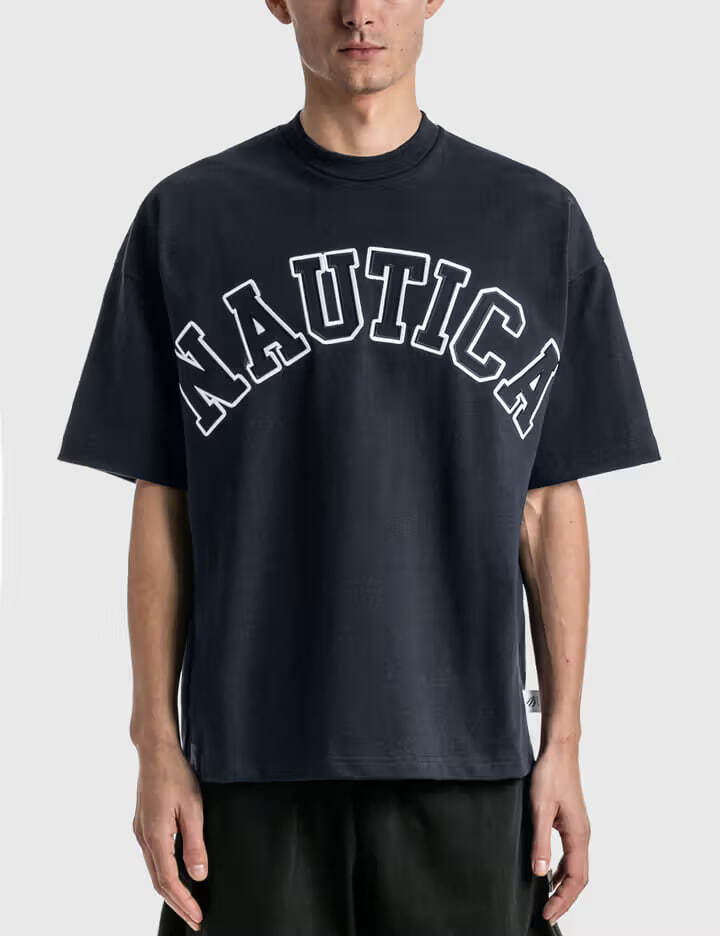 NAUTICA Logo T-shirt Navy