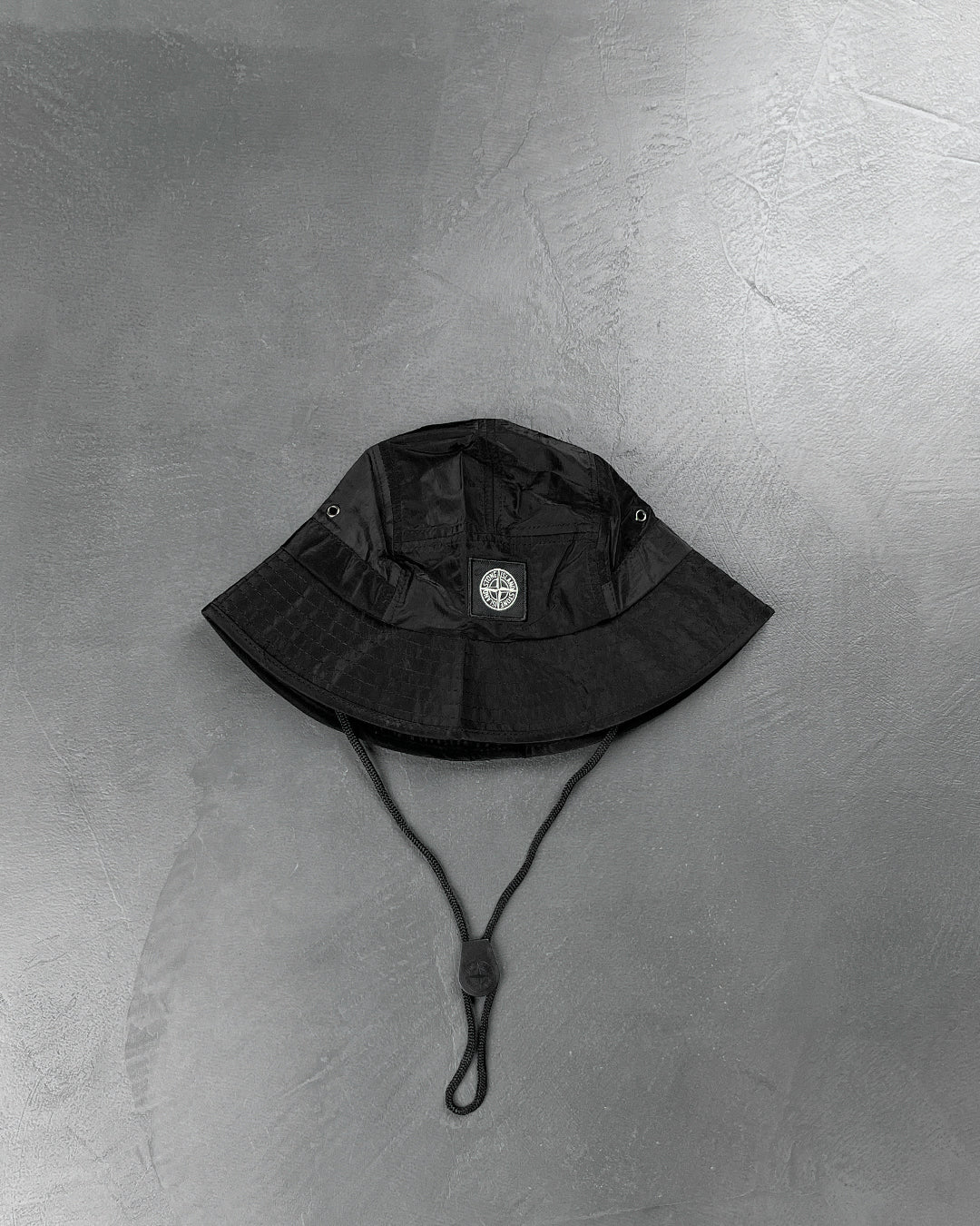 99755 Nylon Metal Ripstop Bucket Hat Black SI0172-BK
