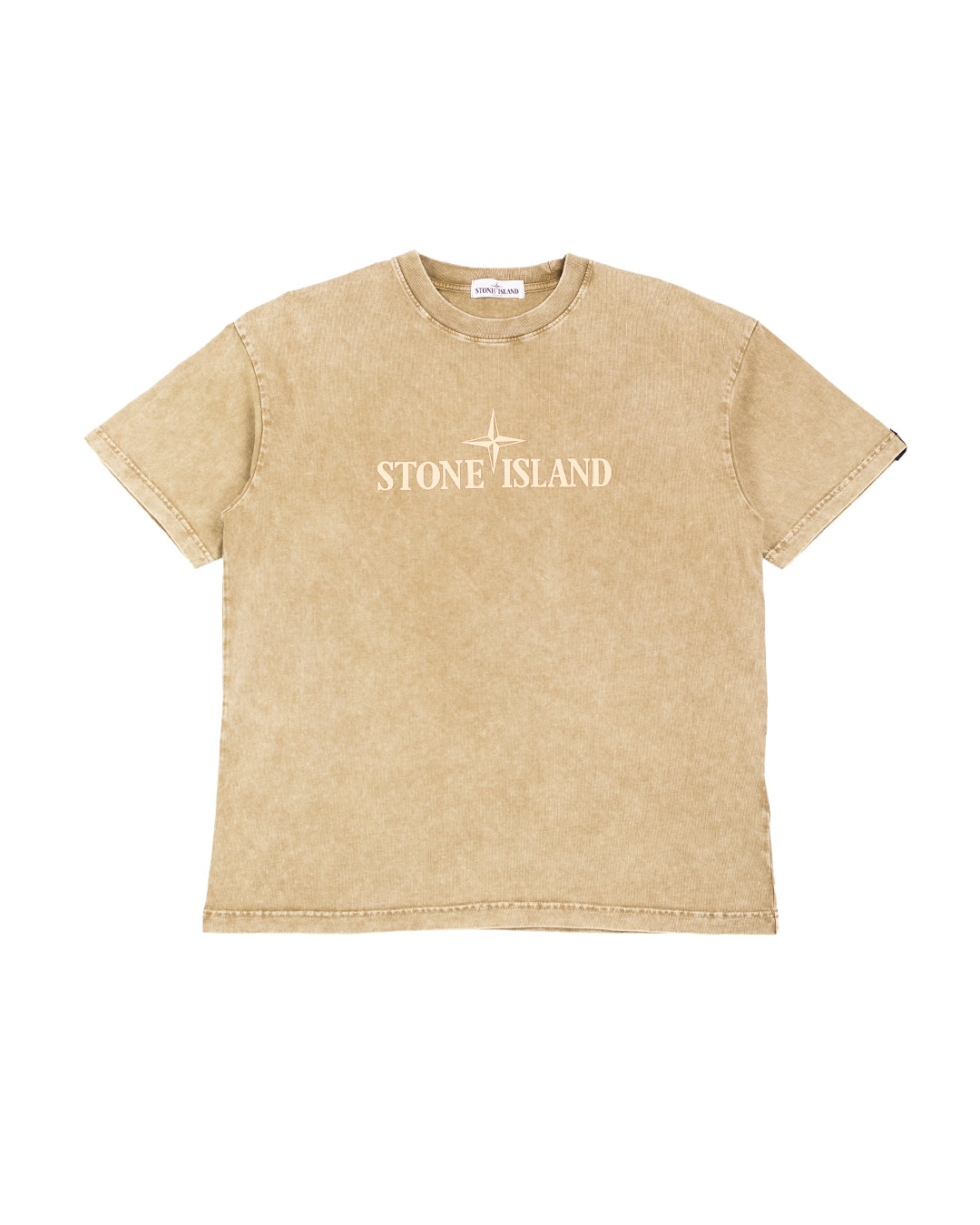 Garment-Dyed T-Shirt Washed Brown SI0262-BN