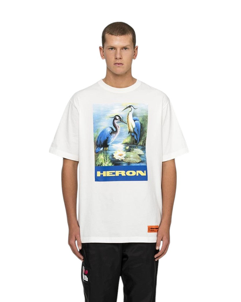 Heron Preston Heron Birds T-Shirt White/Blue/Multi