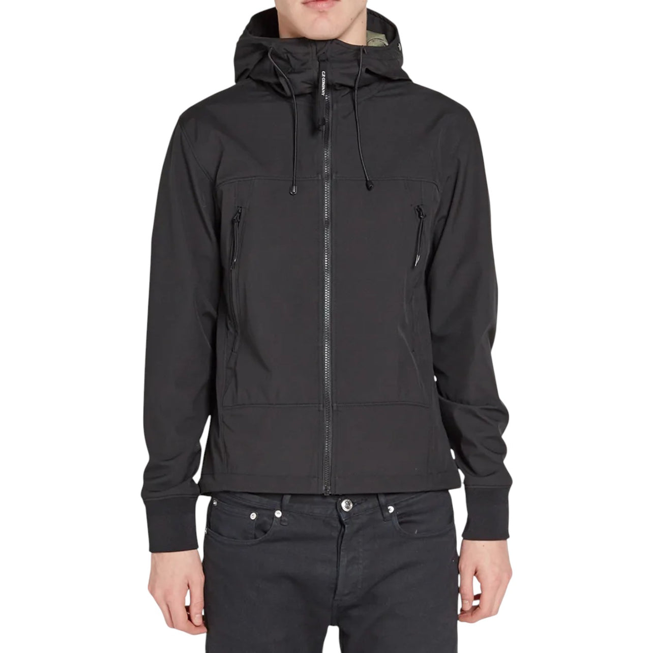 C.P. Company Softshell Goggle Jacket Black