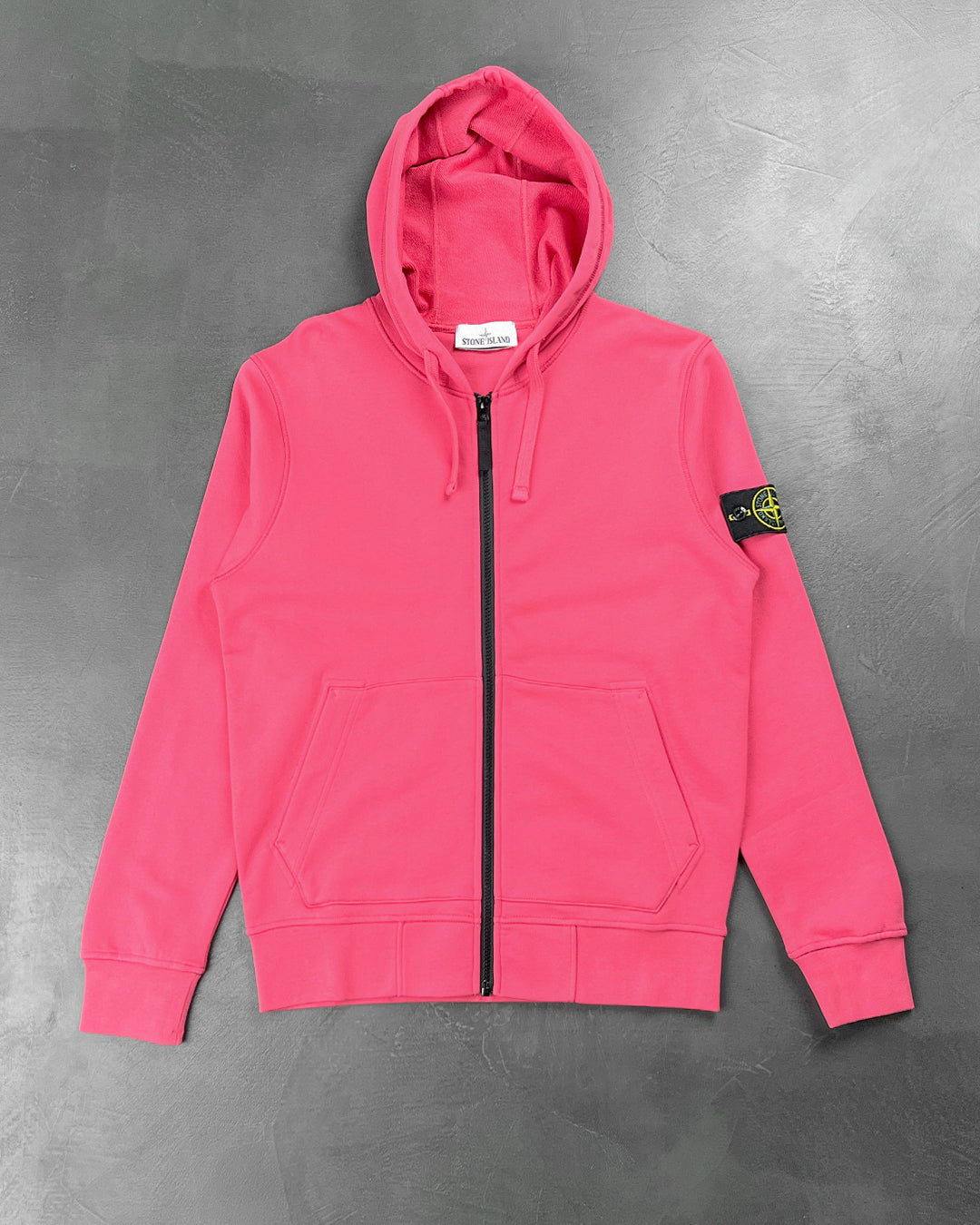 64251 Classic Zip Hooded Sweatshirt Pink SI0142-PK
