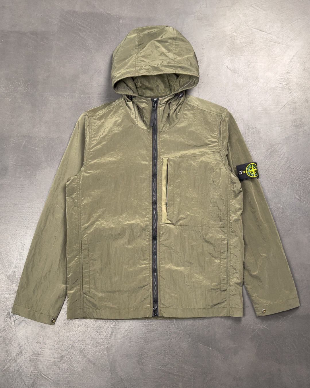 42720 Nylon Metal Jacket Olive SI0222-OL