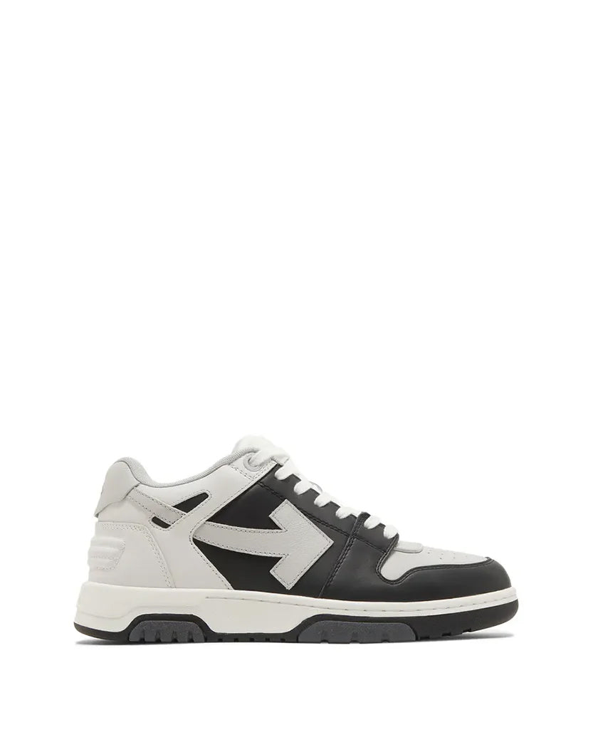 Off White Out Of Office 'OOO' Sneakers Light Grey Black