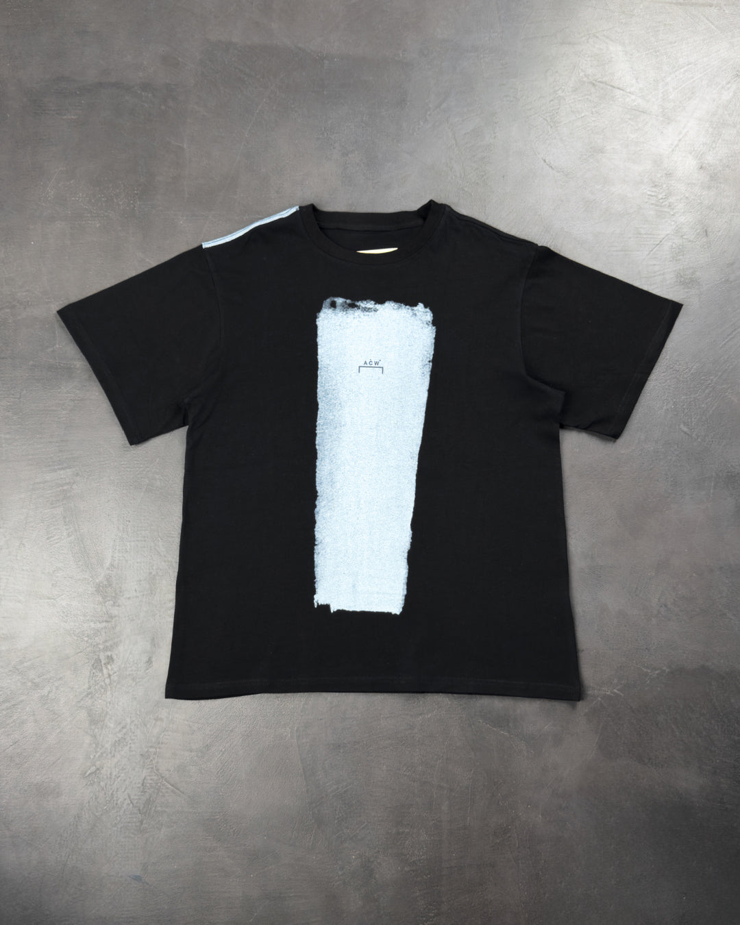 A-COLD-WALL* Block Paint Crew T-shirt Black