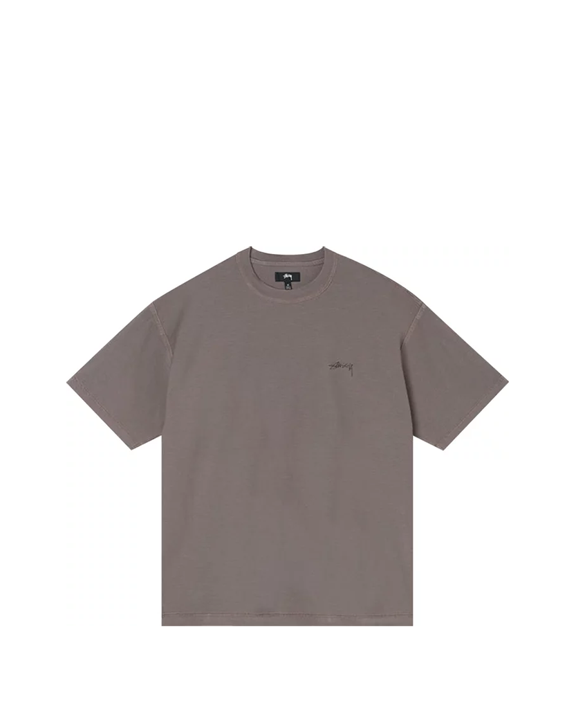 STUSSY Lazy T-Shirt Brown