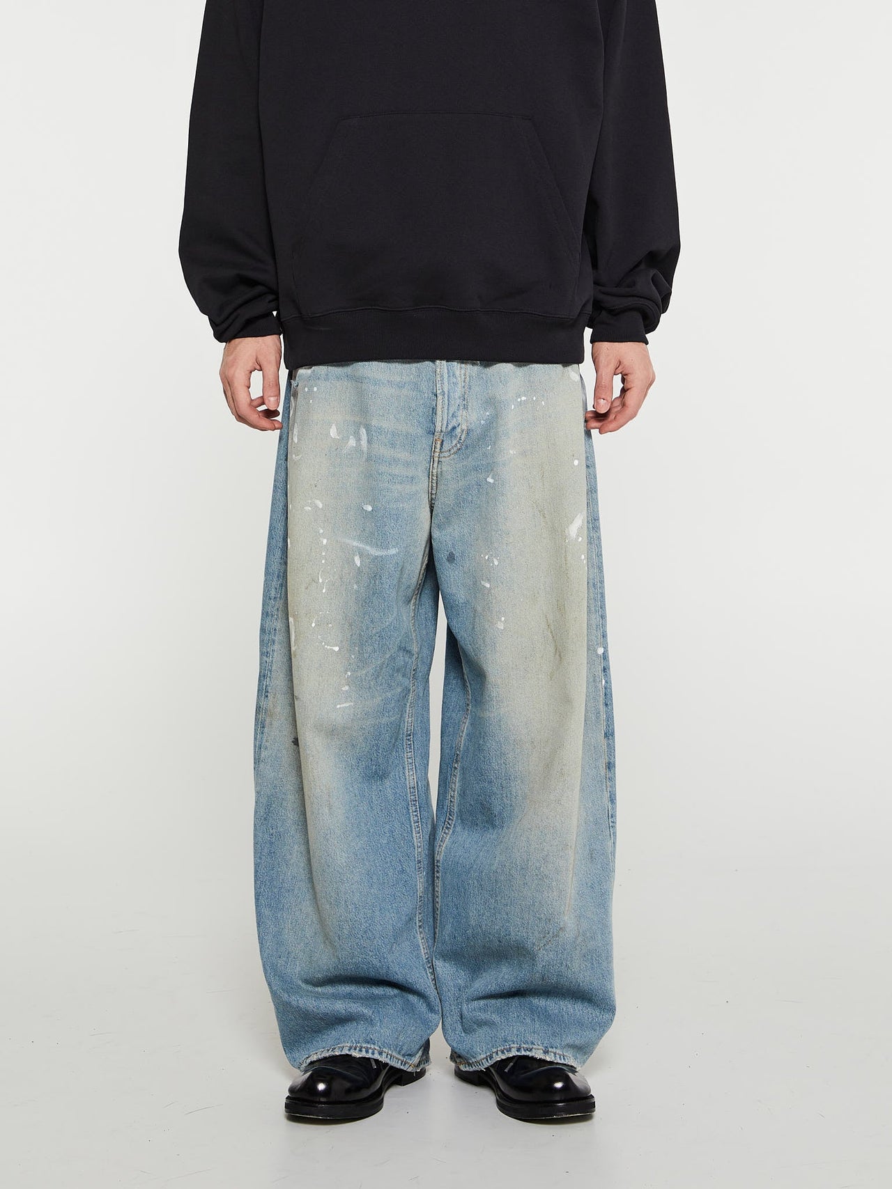 Acne Studios Super Baggy Fit Jeans Blue