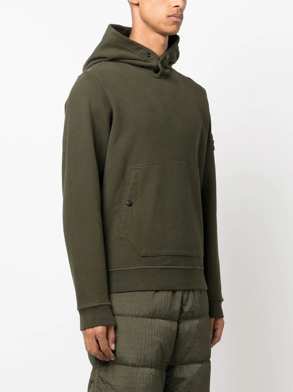 61720 Hooded Sweatshirt Olive SI0218-OL