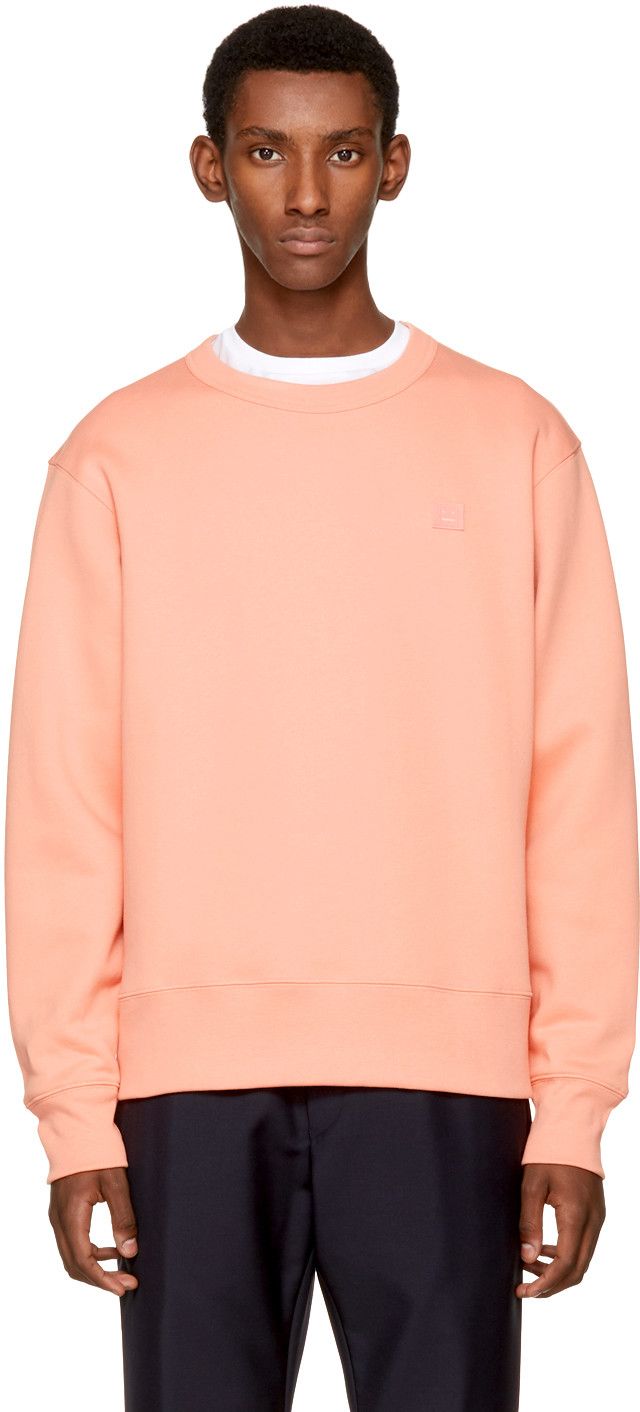 Acne Studios Crewneck Sweatshirt Pink