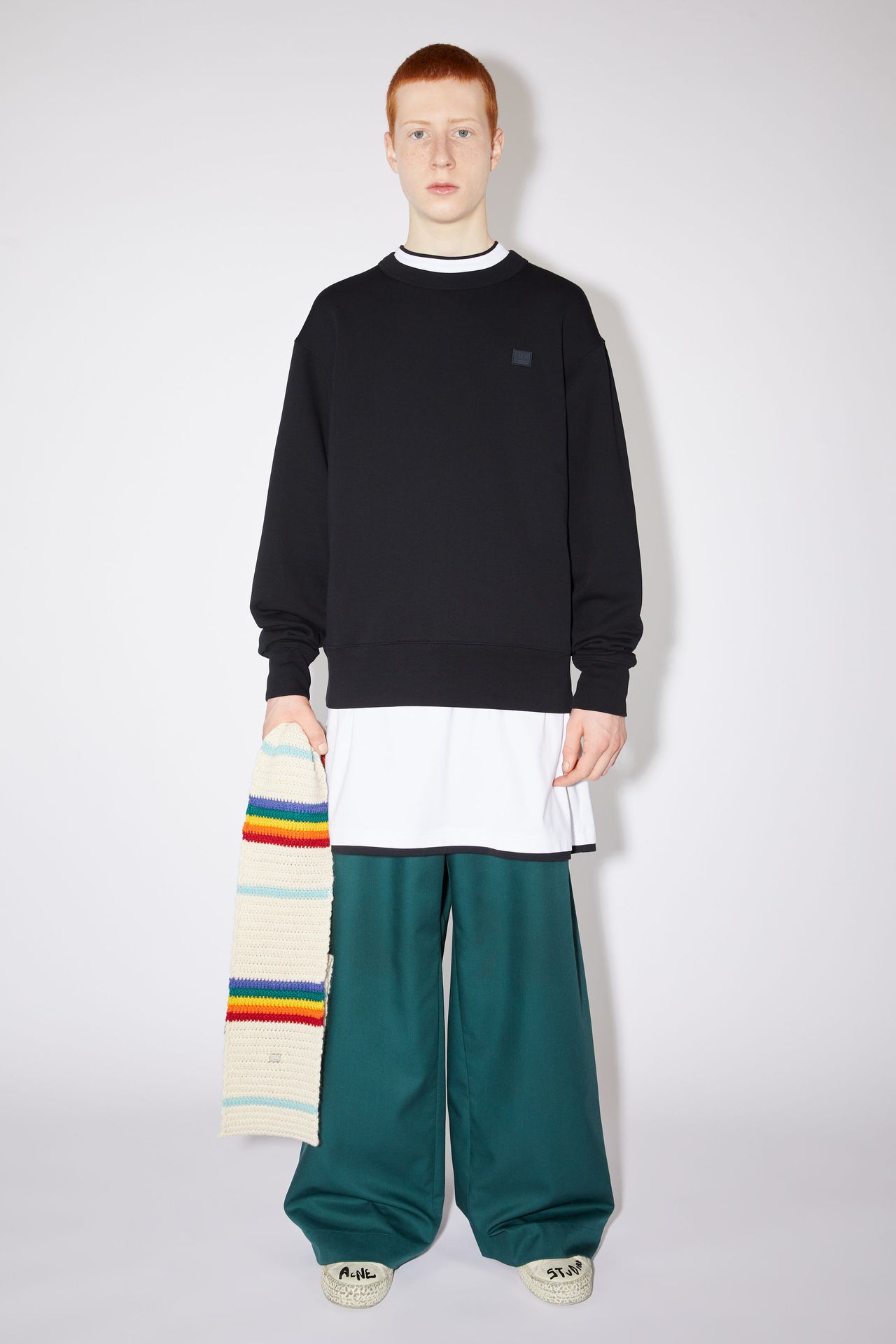 Acne Studios Crewneck Sweatshirt Black