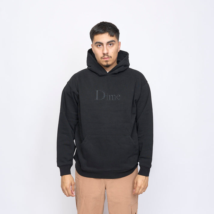 Dime Classic Logo Hoodie Black