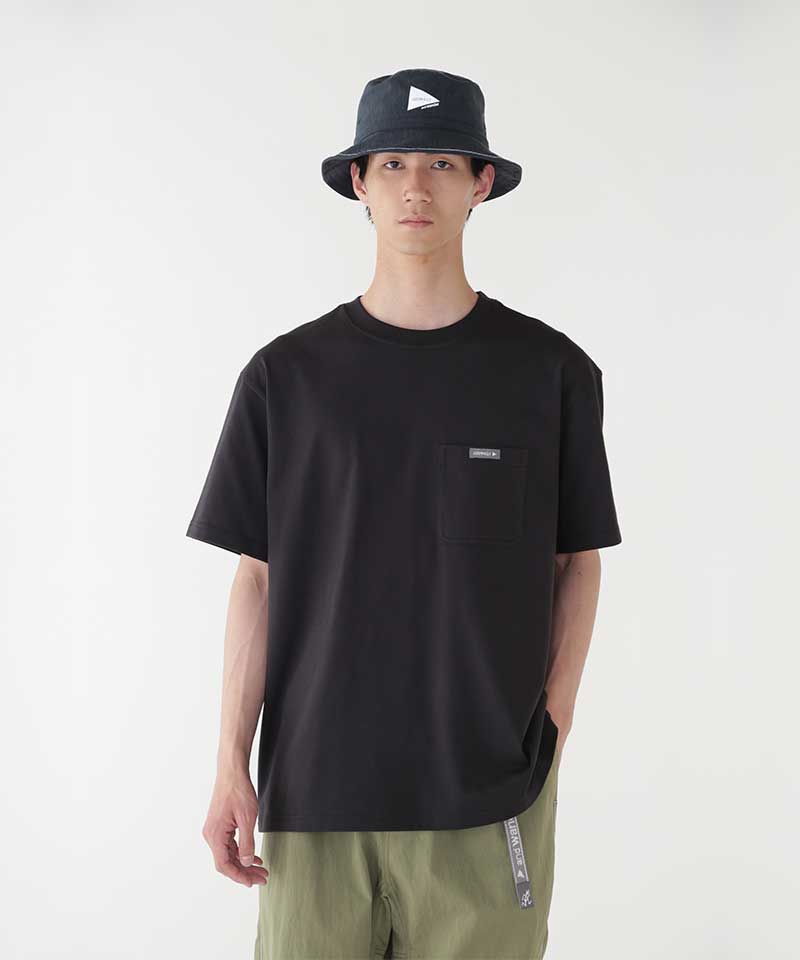 Gramicci x And Wander Backprint Tee Black