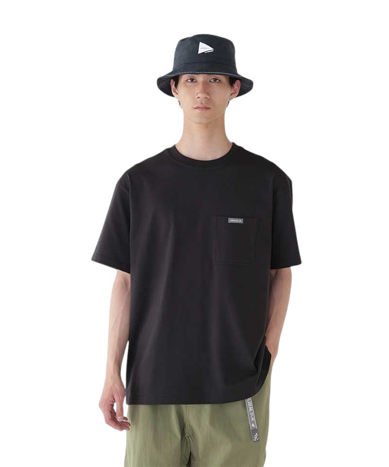 Gramicci x And Wander Backprint Tee Black
