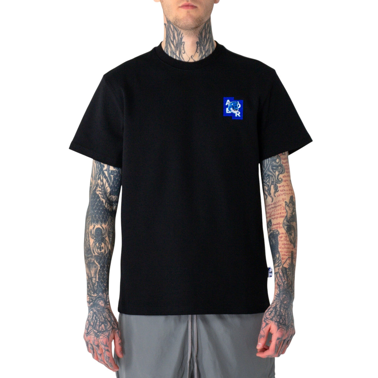 Ader Error x Maison Kitsune T-Shirt Black