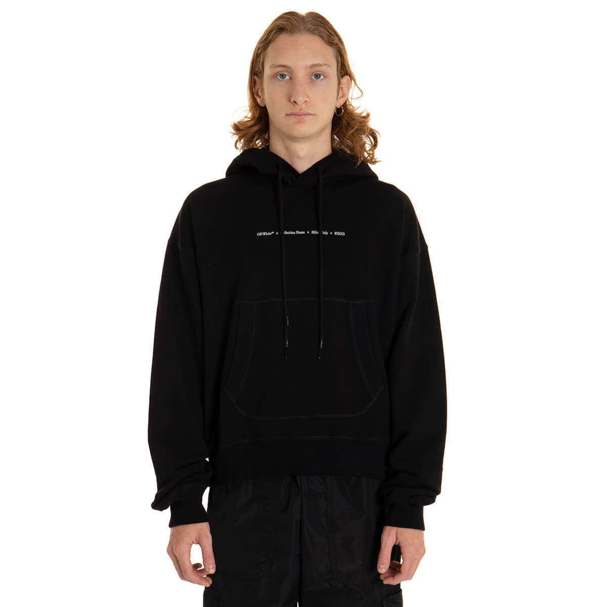 Off-White Tornado Arrow Hoodie Black