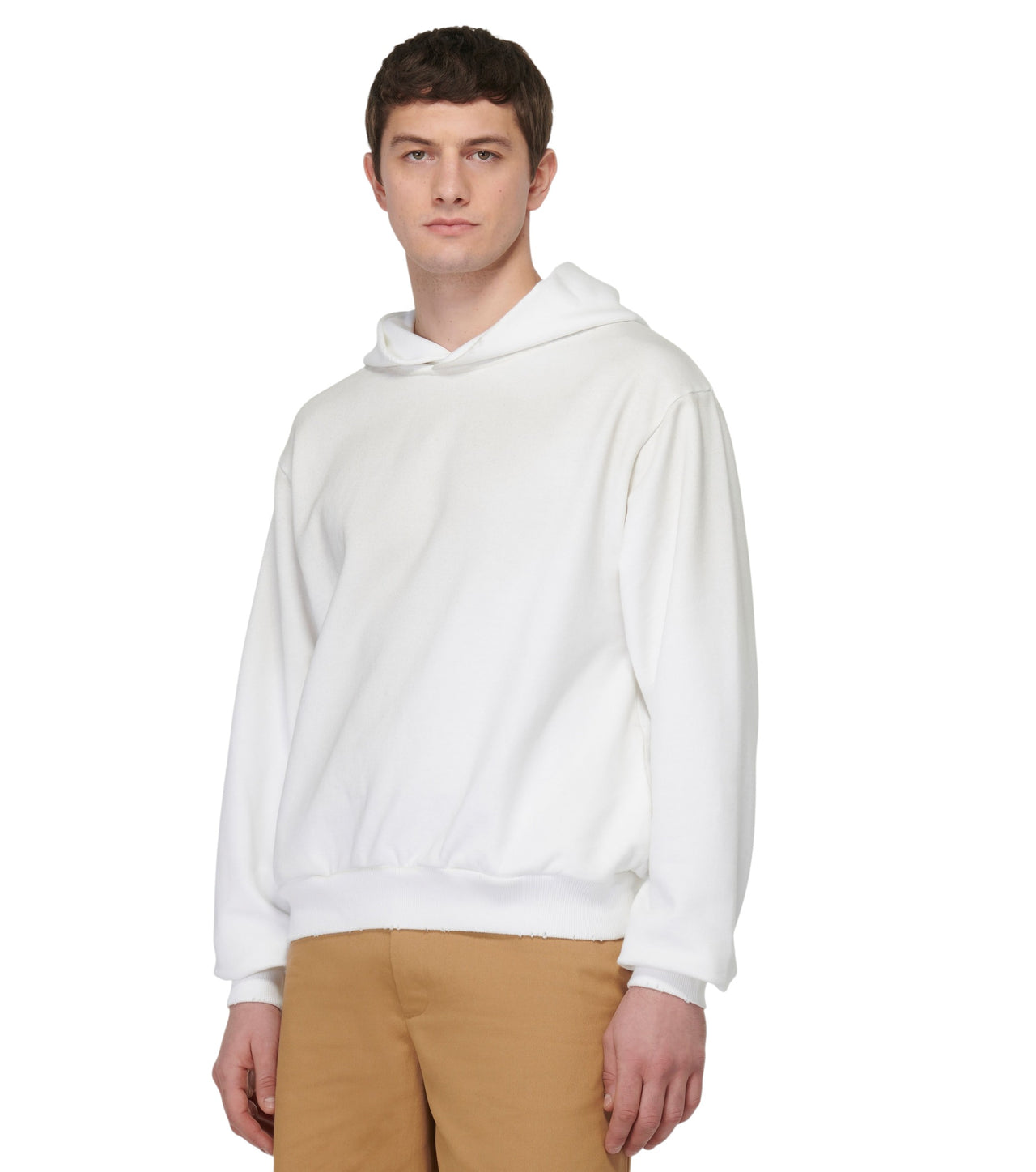 Acne Studios Logo Hoodie White
