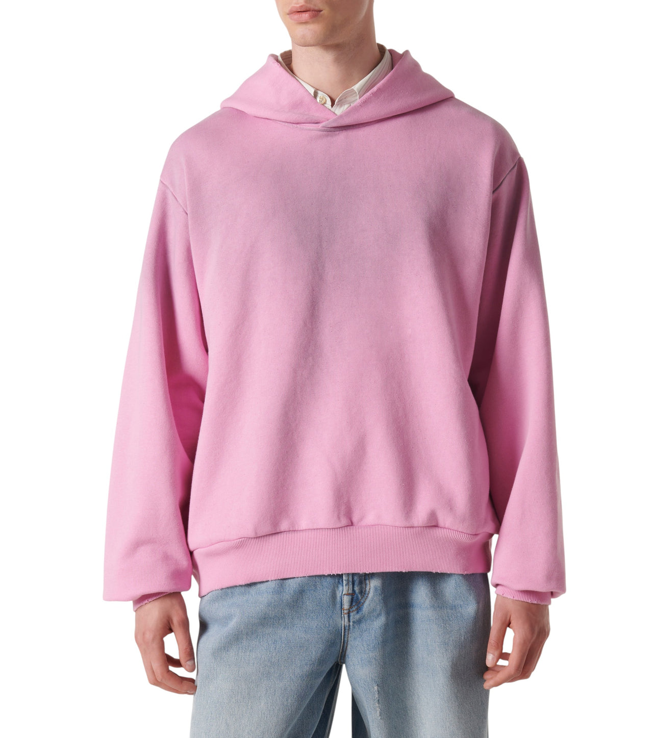 Acne Studios Logo Hoodie Candy Pink
