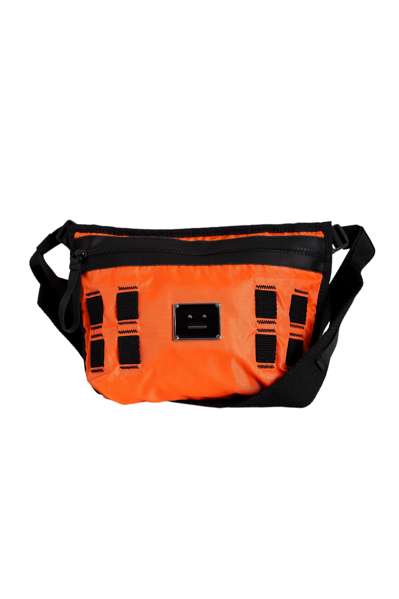 Acne Studios Logo plate belt bag Orange