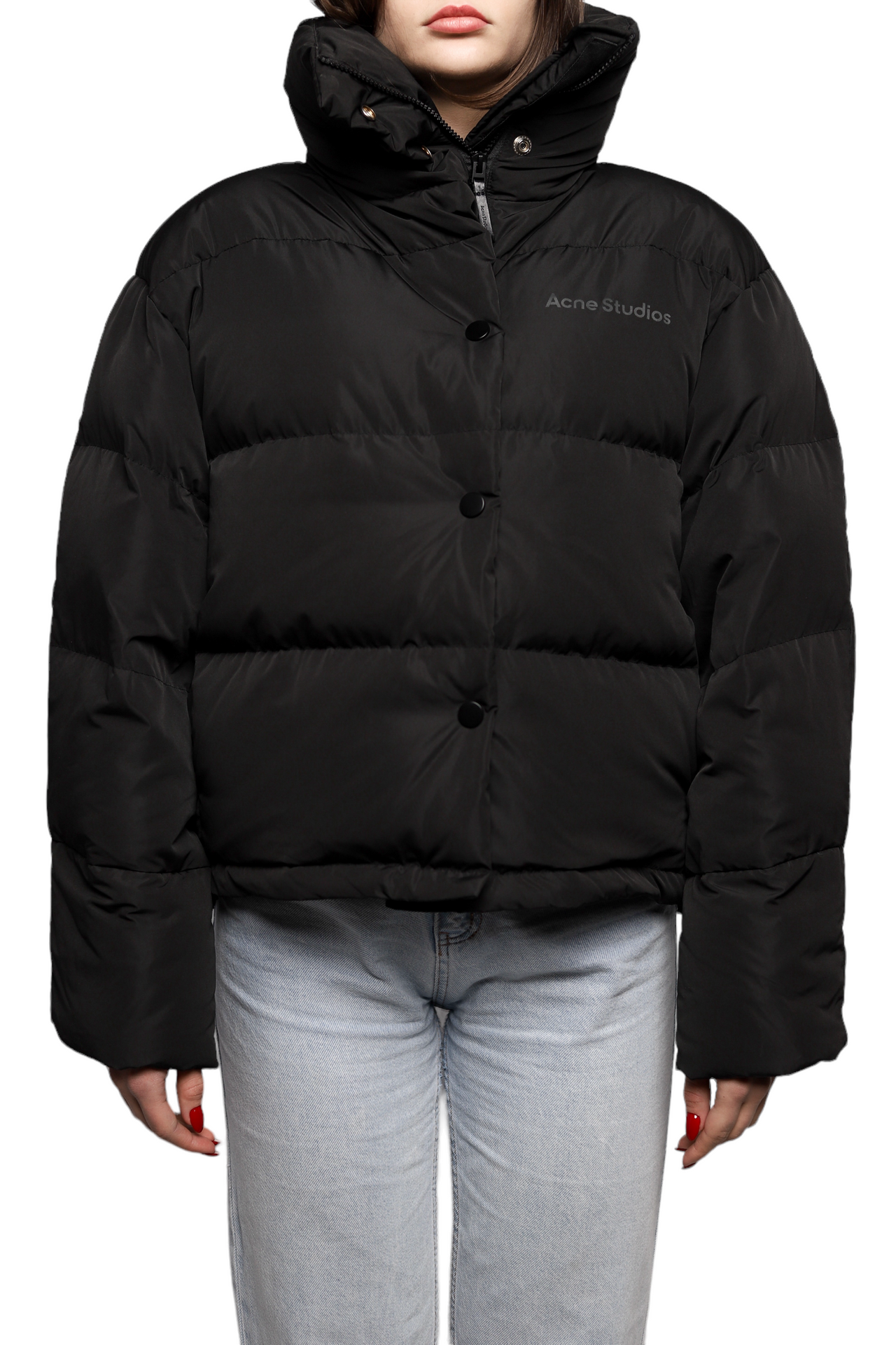 Acne Studios Down Puffer Jacket Black