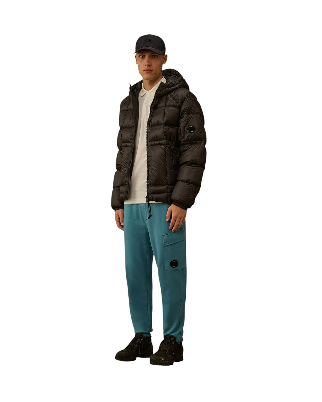 Куртка C.P. Company D.D. Shell Hooded Down Jacket Off-Black - UNIFORM