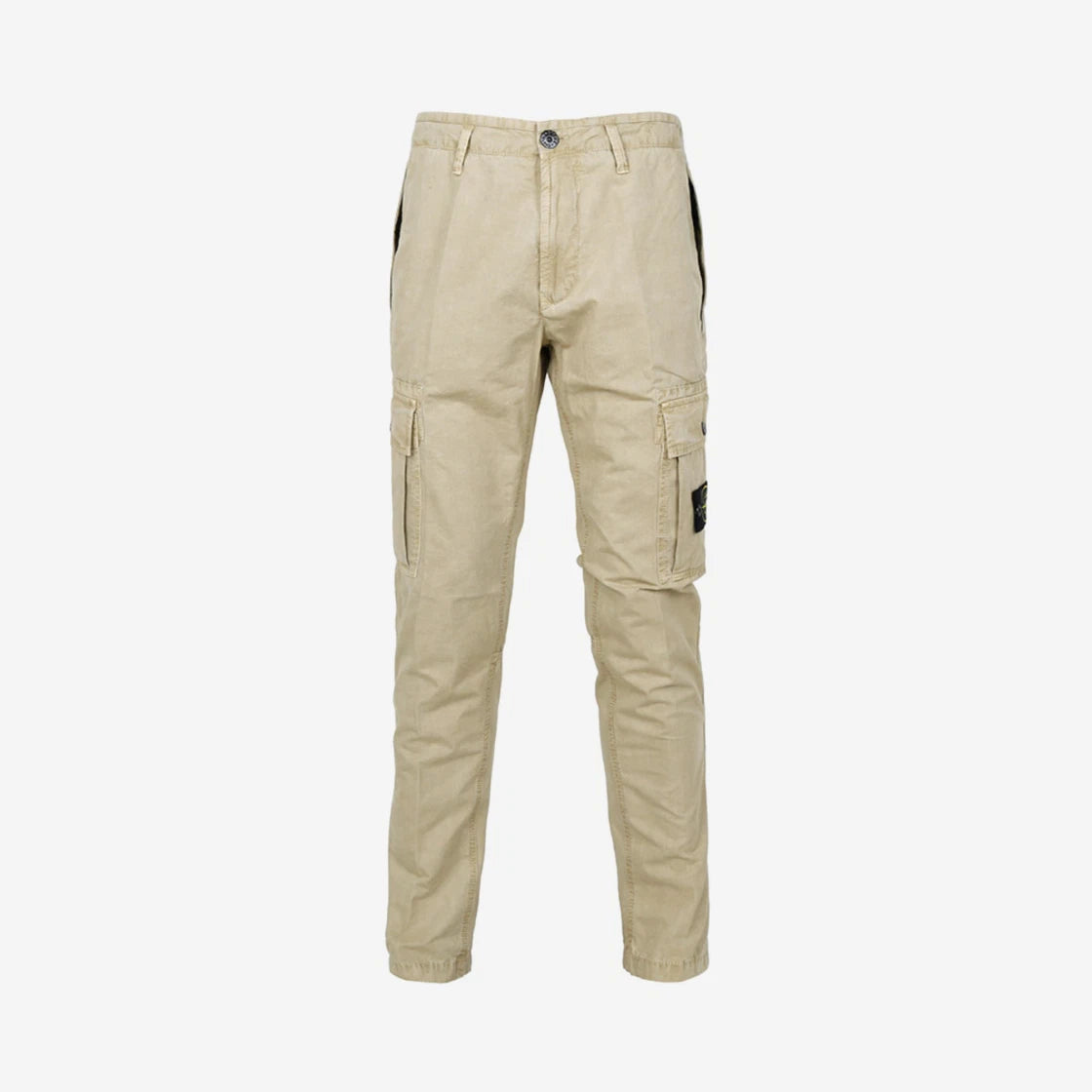 303WA Brushed Cotton Cargo Pants Cold Dyed Sand SI0119-SD