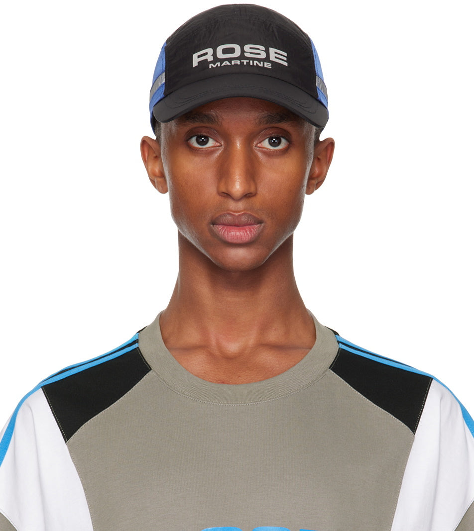 Martine Rose Sports Baseball Cap Black/Blue