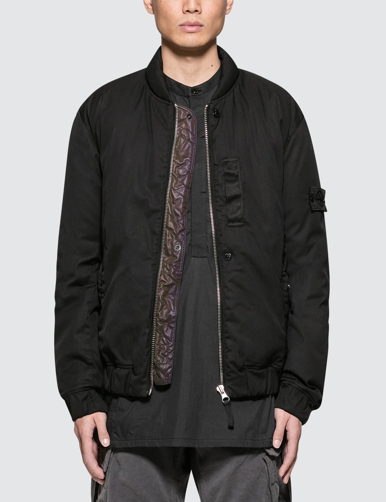 40401 Shadow Project Bomber Jacket Black SI0256-BK