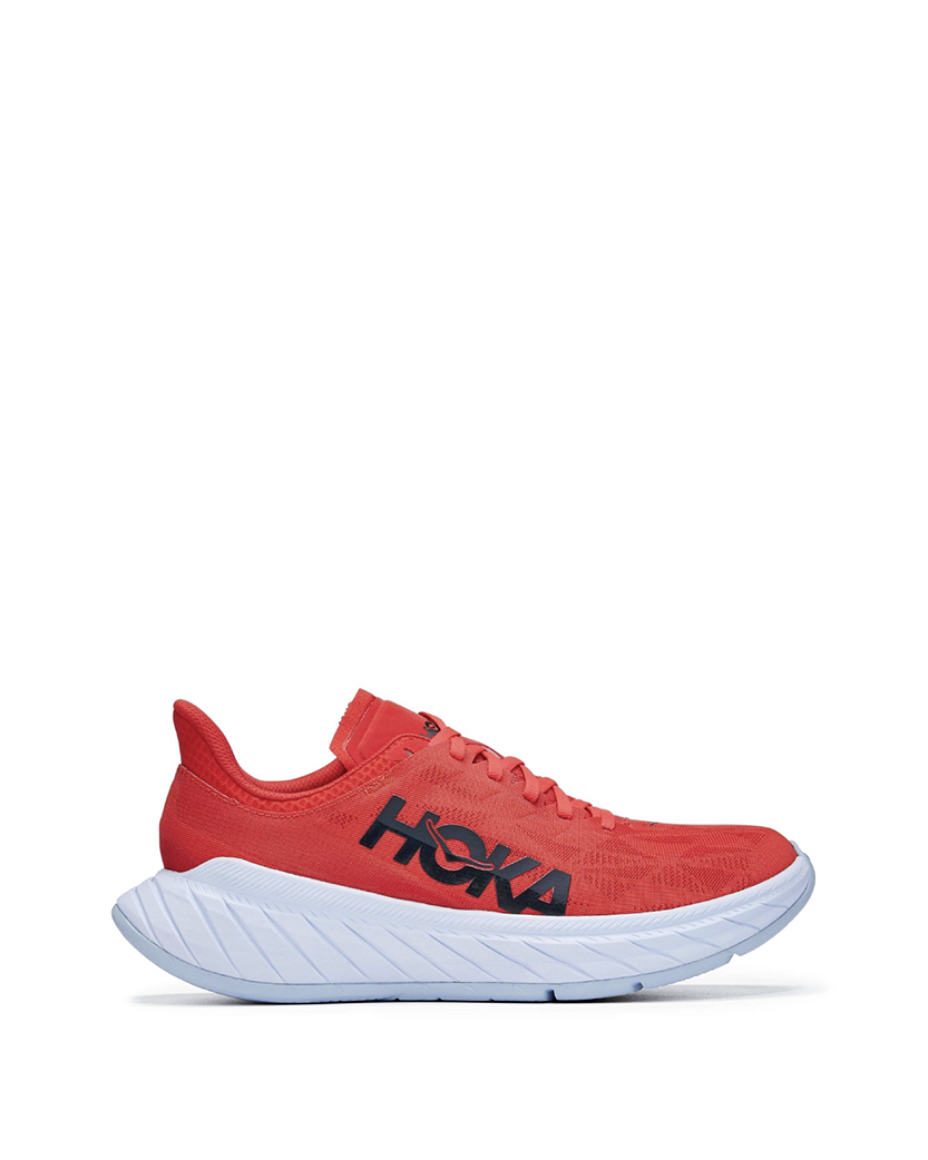 Hoka One One Carbon X2 Fiesta/White