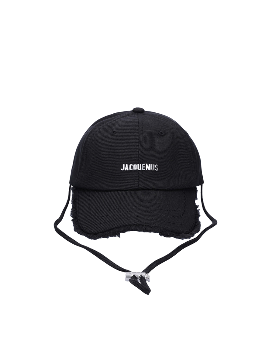 Jacquemus La Casquette Artichaut Baseball Cap Black