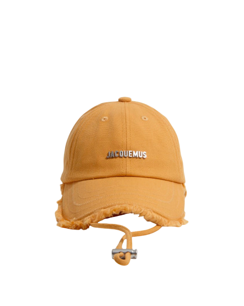 Jacquemus La Casquette Artichaut Baseball Cap Yellow