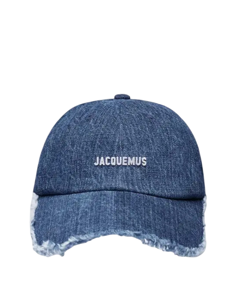 Jacquemus La Casquette Artichaut Baseball Cap Denim