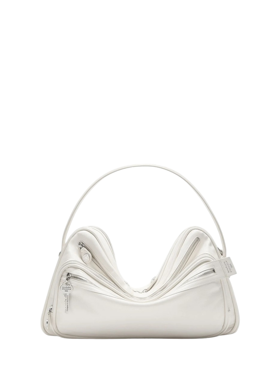 Acne Studios Camero Camera Shoulder Bag Cream White