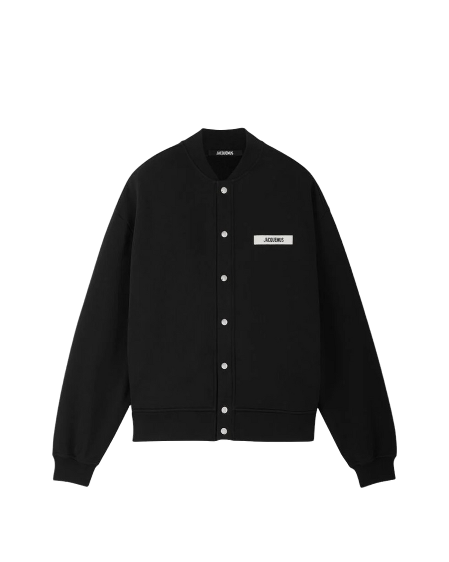 Jacquemus The Gros Grain Cardigan Black