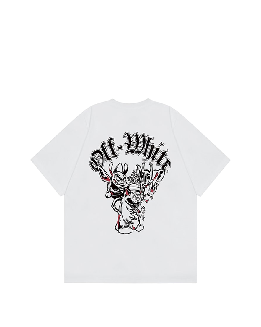Off-White Graphic Print T-Shirt White