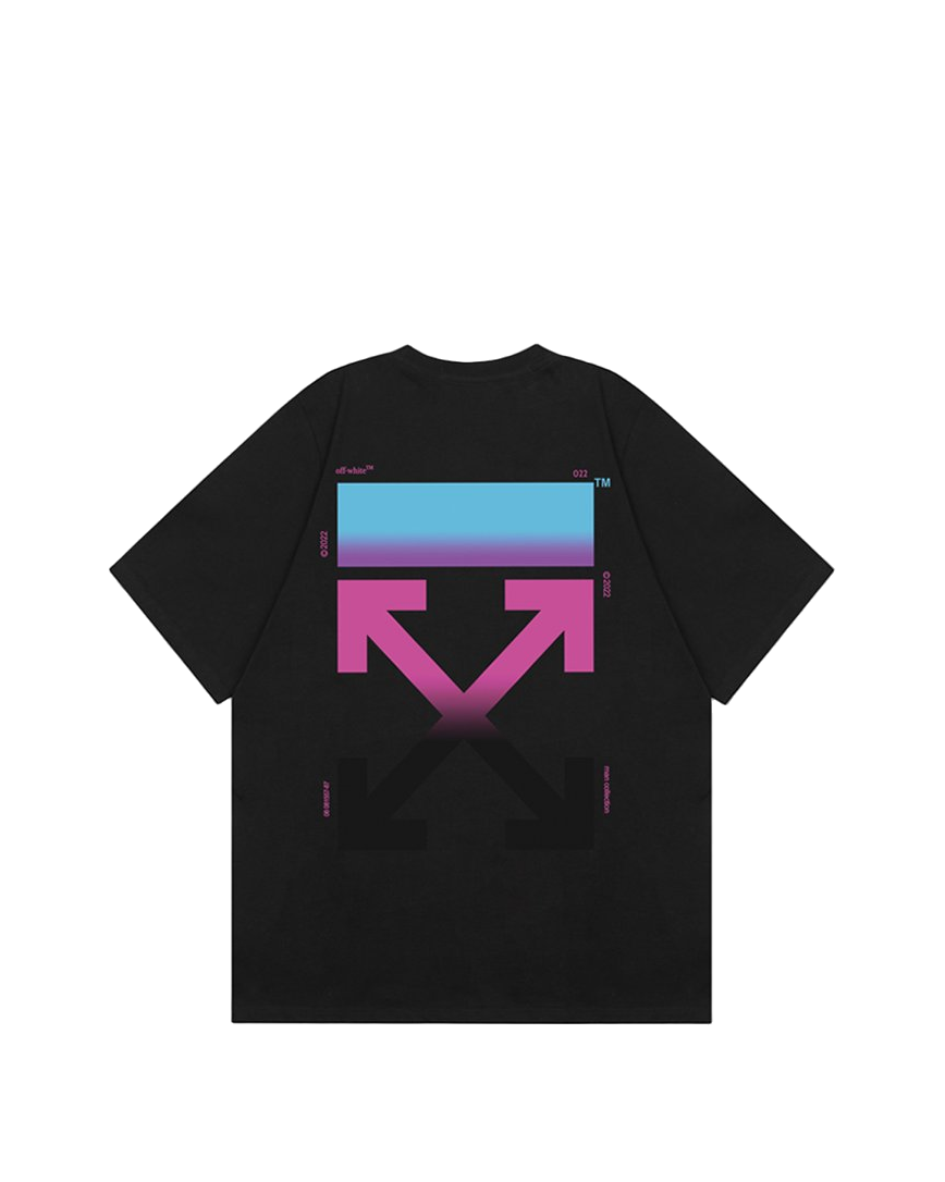 Off-White Gradient Arrows T-Shirt Black