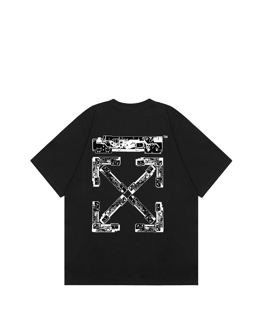 Off-White x Teenage Engineering Logo T-Shirt Black