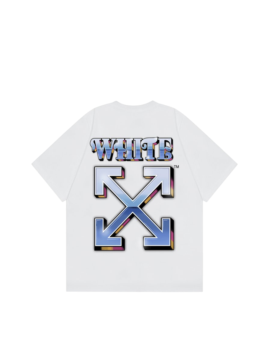 Off-White 3D Gradient Arrows T-Shirt White