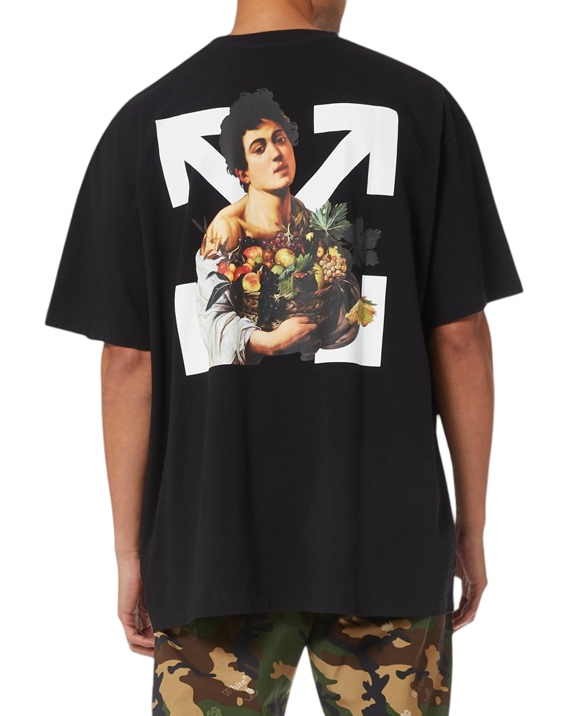 Off-White Caravaggio Boy T-Shirt Black
