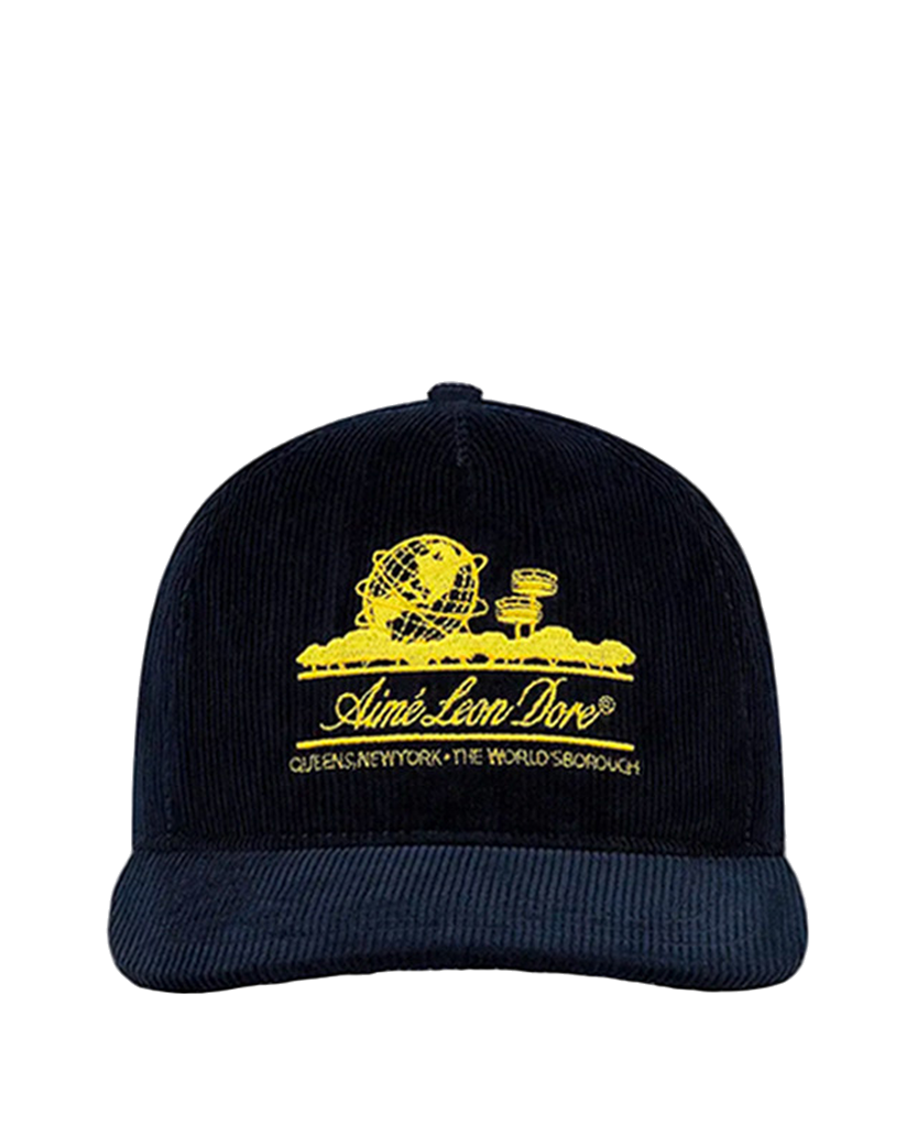 Aime Leon Dore Corduroy Unisphere Hat Navy