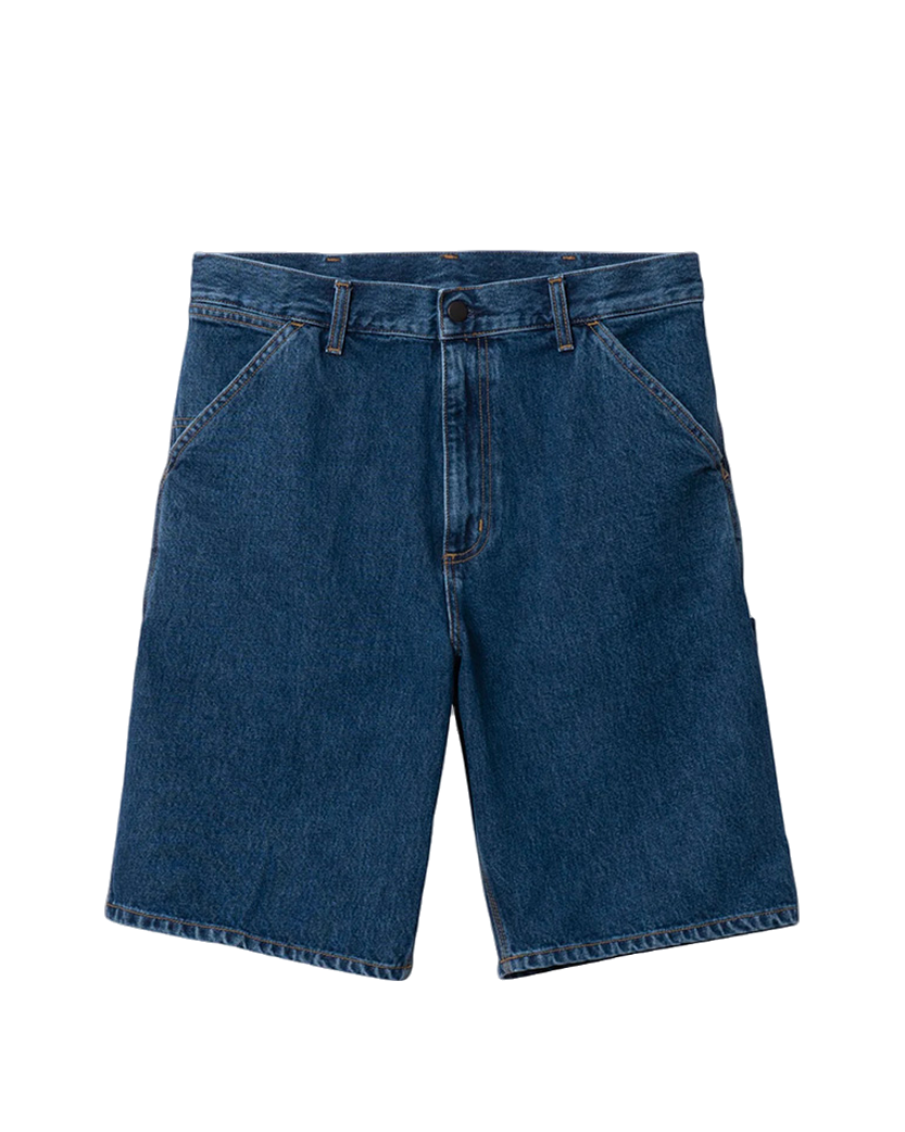 Carhartt WIP Single Knee Short Denim Blue