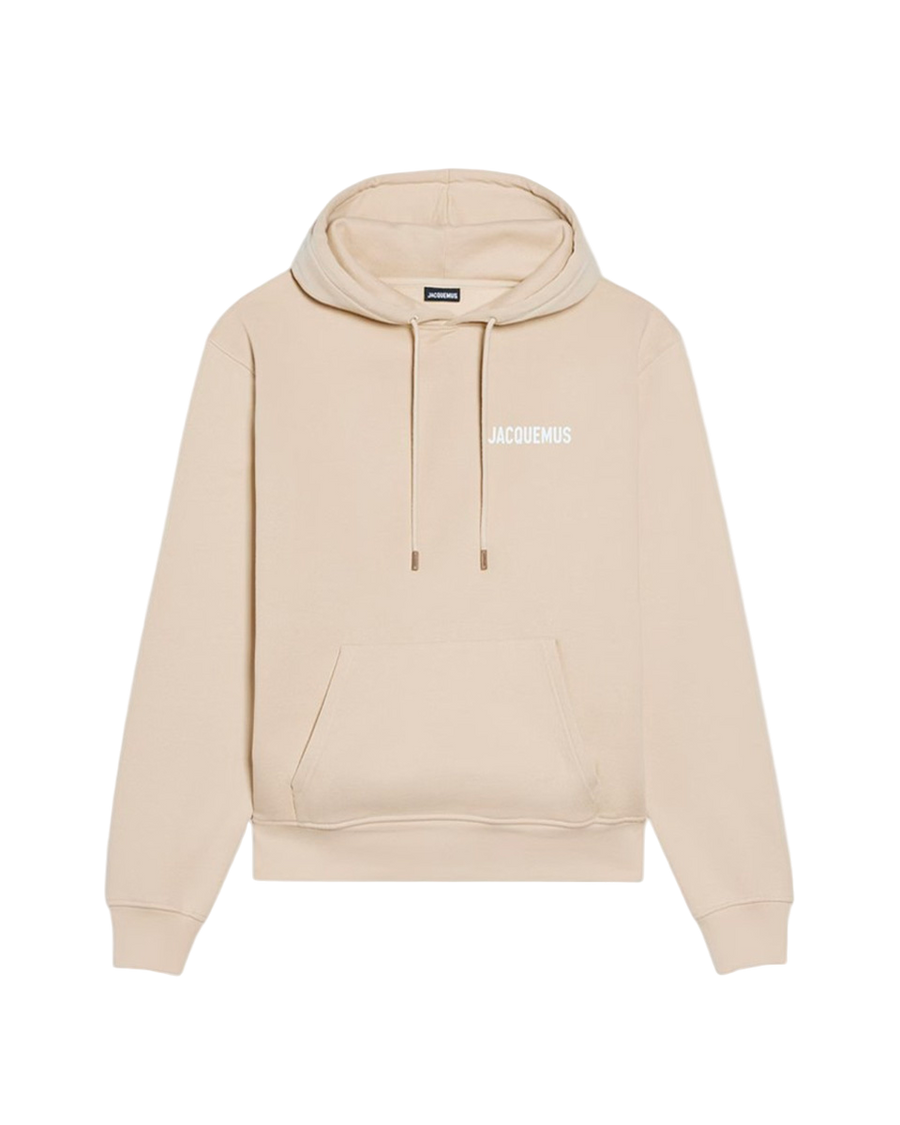 Jacquemus Le Sweatshirt Hoodie Beige