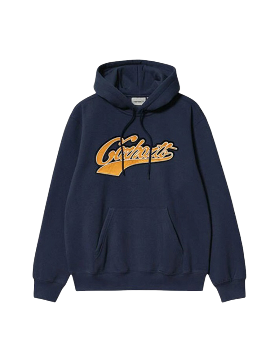 Carhartt WIP Hooded League Sweatshirt Navy
