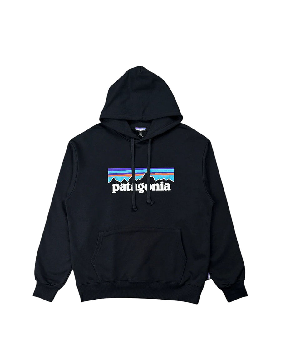 Patagonia P-6 Logo Uprisal Hoody Black